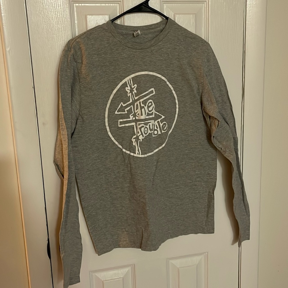 The Trouble (Boston punk/hardcore) long sleeve - medium